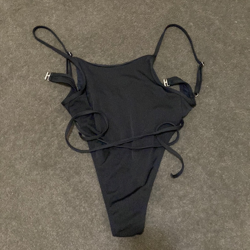 Shein high cut one piece swimsuit size large